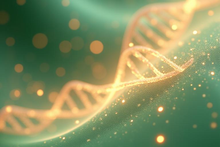 DNA配列と個別最適化のイメージ